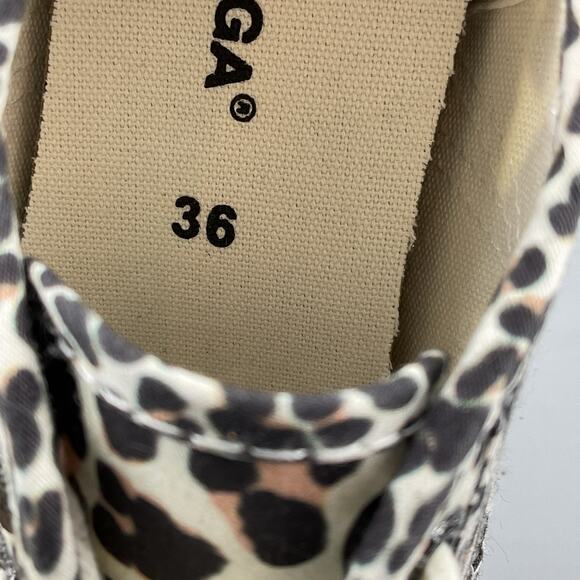 NEW superga Women’s 2750 Sneakers Beige/Black Size 6W US/36 EU - Picture 5 of 10